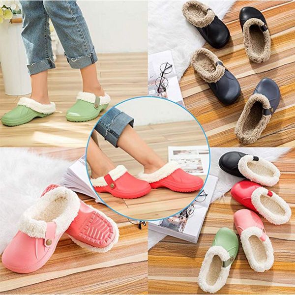 winter home shoes women house slippers warm faux fur waterproof soft indoor outdoor female male slides warm shoes, Black
winter home shoes women house slippers warm faux fur waterproof soft indoor outdoor female male slides warm shoes, Black