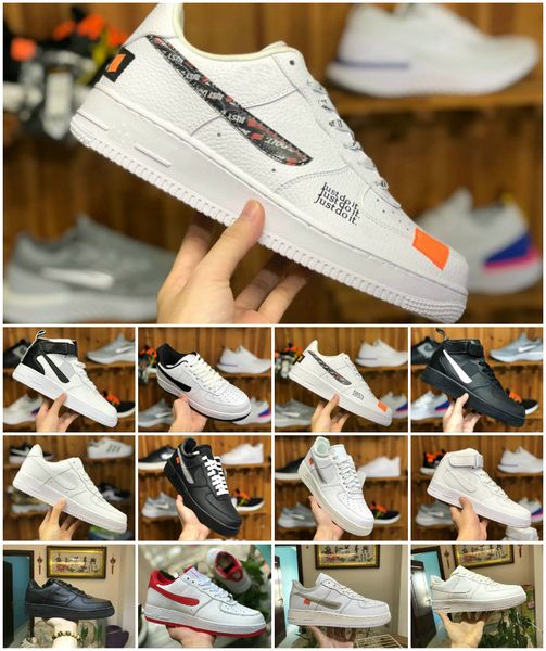 2019 new forces id air mens running shoes for women sneakers low cut one 1 dunk forced designer athletic sport trainers zapatos chaussures, Black
2019 new forces id air mens running shoes for women sneakers low cut one 1 dunk forced designer athletic sport trainers zapatos chaussures, Black