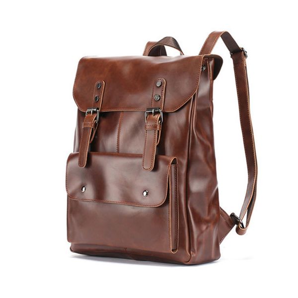new vintage men hasp backpack england style fashion retro crazy horse leather backpacks men's bag mochila male bolsa sac
new vintage men hasp backpack england style fashion retro crazy horse leather backpacks men's bag mochila male bolsa sac