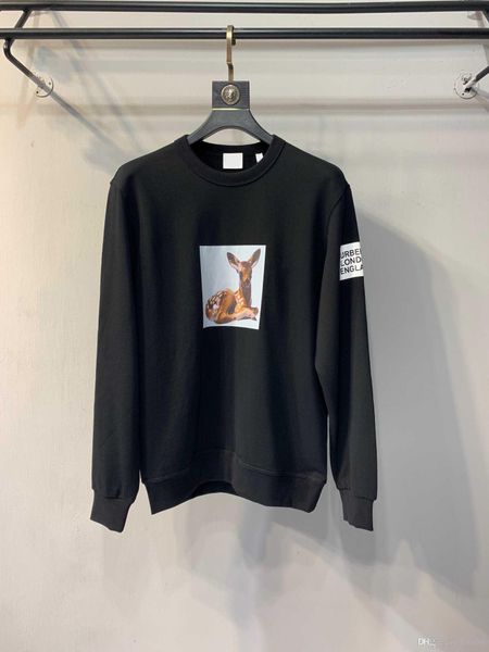 sweatshirt loose men and women sports shirt cotton round neck long-sleeved sweater deer print youth student jacket 2019 new, Black
sweatshirt loose men and women sports shirt cotton round neck long-sleeved sweater deer print youth student jacket 2019 new, Black