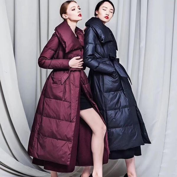 women dowm jacket winter jacket women white duck down coat 2018 warm parka wool blends patchwork long down, Black
women dowm jacket winter jacket women white duck down coat 2018 warm parka wool blends patchwork long down, Black