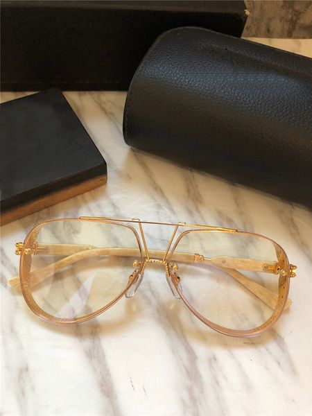 new men brand optical glasses new york designer sunglasses pilot metal frame goggles style hd lens, Black
new men brand optical glasses new york designer sunglasses pilot metal frame goggles style hd lens, Black