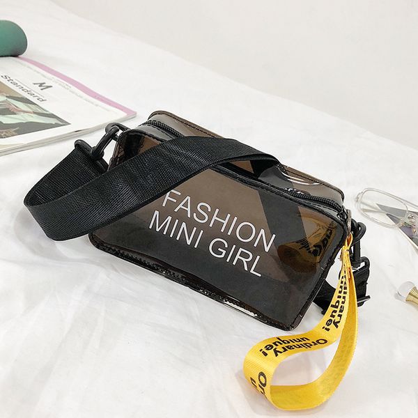 summer fashion small square bag women's fashion pvc messenger bag hobo #20