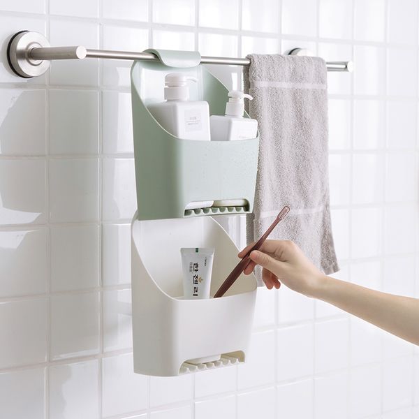 bathroom organizer shower storage box plastic wall hanging washing rack household items drain shelf
bathroom organizer shower storage box plastic wall hanging washing rack household items drain shelf