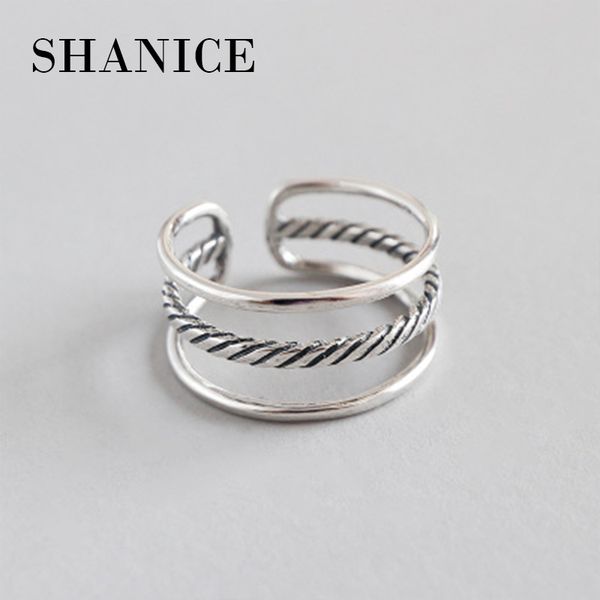 shanice vintage old 925 sterling silver open ring for women three wires weave retro style hollow lady rings bijoux femme
shanice vintage old 925 sterling silver open ring for women three wires weave retro style hollow lady rings bijoux femme