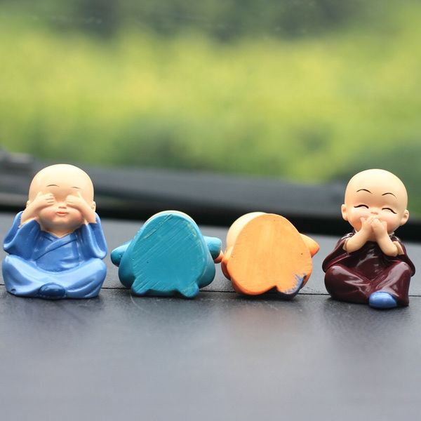 4pcs little cute kongfu monk car interior decoration ornament for car home decor gift dolls styling accessories
4pcs little cute kongfu monk car interior decoration ornament for car home decor gift dolls styling accessories
