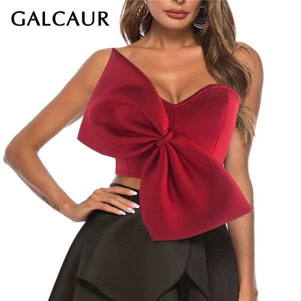 galcaur 2020 summer backless women's tank bowknot sleeveless sling slim short vest female summer clothes fashion new, White
galcaur 2020 summer backless women's tank bowknot sleeveless sling slim short vest female summer clothes fashion new, White