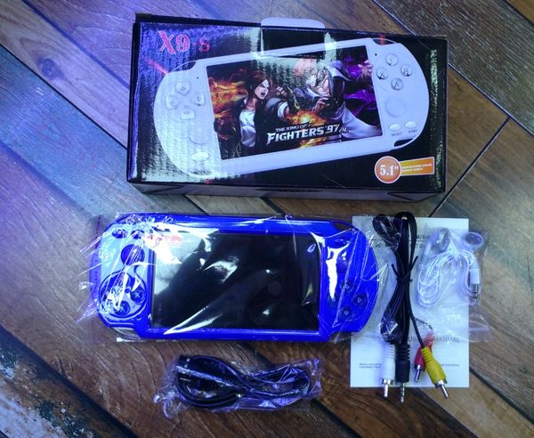 x9-s handheld game player 5.1 inch large screen portable game console mp4 player with camera tv out tf video for gba fc game ing
x9-s handheld game player 5.1 inch large screen portable game console mp4 player with camera tv out tf video for gba fc game ing
