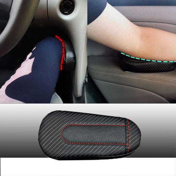 1pc carbon fiber leather leg cushion knee pad armrest pad car styling for a4 a3 a5 a6 q3 q5 q7 a1 accessories
1pc carbon fiber leather leg cushion knee pad armrest pad car styling for a4 a3 a5 a6 q3 q5 q7 a1 accessories