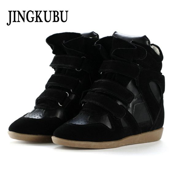 jingkubu new cow suede boots women fashion casual shoes for woman america and europe increased within shoes woman big size 35-40, Black
jingkubu new cow suede boots women fashion casual shoes for woman america and europe increased within shoes woman big size 35-40, Black