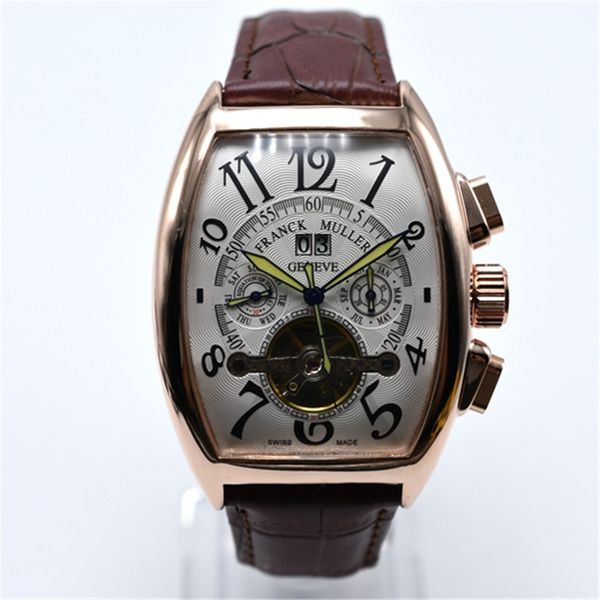 fm-watch tourbillon mechanical automatic wristwatches men watches day date shock sport watches for man dial mens rejoles gift quality, Slivery;brown
fm-watch tourbillon mechanical automatic wristwatches men watches day date shock sport watches for man dial mens rejoles gift quality, Slivery;brown
