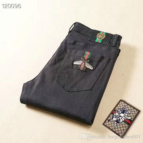 mens slim fit jeanss ripped holes korean style elasticity casual trousers cool stretch man denim pants luxury fashion motorcycle jeans, Blue
mens slim fit jeanss ripped holes korean style elasticity casual trousers cool stretch man denim pants luxury fashion motorcycle jeans, Blue