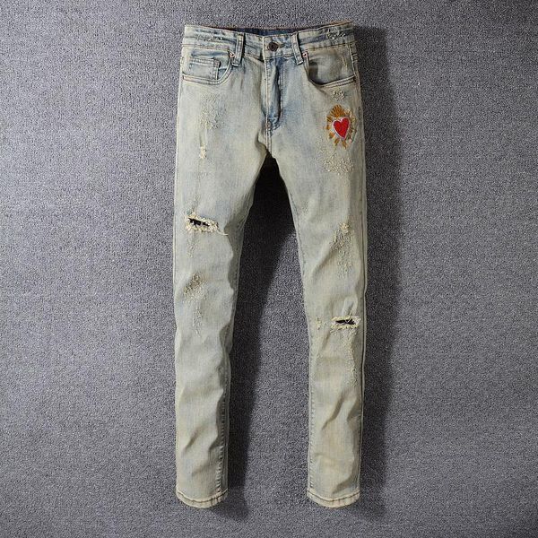 new 2020 fashion brand men's washed design casual retro blue slim lightweight jeans man's moto hole jeans pants trousers
new 2020 fashion brand men's washed design casual retro blue slim lightweight jeans man's moto hole jeans pants trousers