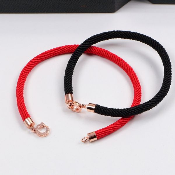2019 new fashion brand women charm bracelet titanium steel hand chain black rope red rope 18k rose gold couple love bracelet, Golden;silver
2019 new fashion brand women charm bracelet titanium steel hand chain black rope red rope 18k rose gold couple love bracelet, Golden;silver