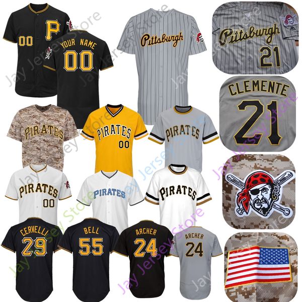 Pittsburgh Jersey Pirates Mitch Keller Alex McRae Yefry Ramirez Kevin Kramer Pablo Reyes Cole Tucker Martin Hurdle Francisco Cervelli
Pittsburgh Jersey Pirates Mitch Keller Alex McRae Yefry Ramirez Kevin Kramer Pablo Reyes Cole Tucker Martin Hurdle Francisco Cervelli