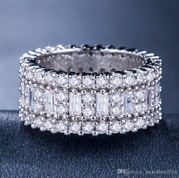 victoria wieck new arrival luxury jewelry circle rings 925 sterling silver princess z cz diamond eternity wedding band ring for women, Slivery;golden
victoria wieck new arrival luxury jewelry circle rings 925 sterling silver princess z cz diamond eternity wedding band ring for women, Slivery;golden