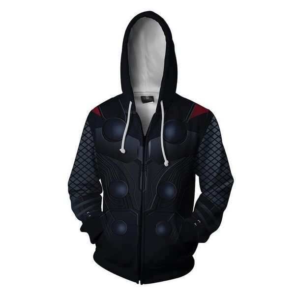 2018 autumn winter unlimited war thor hoodie man hoodies sweatshirts cosplay hooded coats zipper jacket, Black
2018 autumn winter unlimited war thor hoodie man hoodies sweatshirts cosplay hooded coats zipper jacket, Black