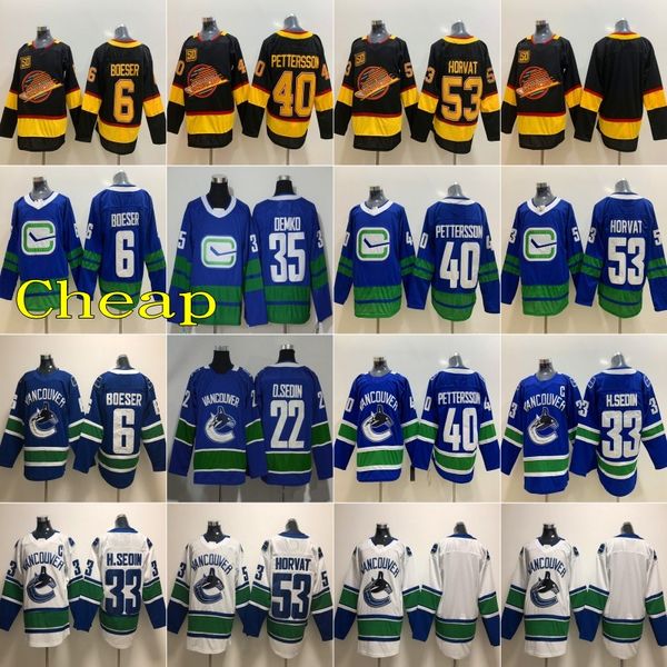 stitched 2020 vancouver canucks hockey jersey 40 elias pettersson 33 henrik sedin 22 daniel sedin 53 bo horvat home blue third white, Black;red
stitched 2020 vancouver canucks hockey jersey 40 elias pettersson 33 henrik sedin 22 daniel sedin 53 bo horvat home blue third white, Black;red