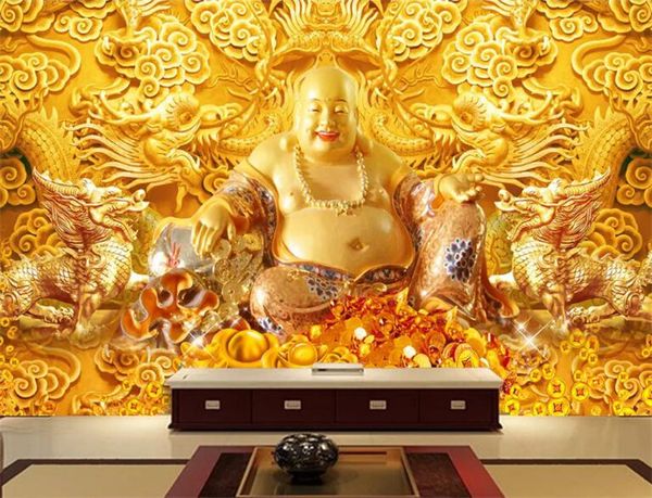 custom 3d wallpaper tathagata buddha lucky fortune gold relief wall paper background wall decoration
custom 3d wallpaper tathagata buddha lucky fortune gold relief wall paper background wall decoration