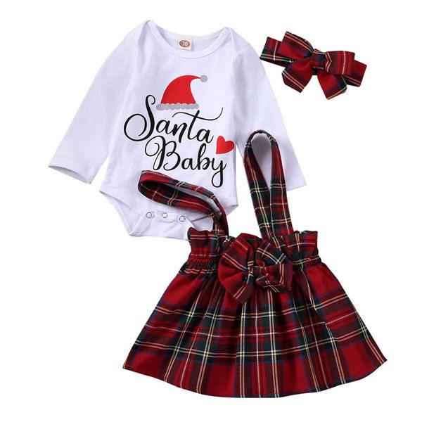 christmas santa baby clothes infant girls romper plaids tutu dress bib skirts outfit xmas party headband set, Pink;blue
christmas santa baby clothes infant girls romper plaids tutu dress bib skirts outfit xmas party headband set, Pink;blue