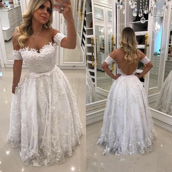 white beads lace a-line evening dress off-the-shoulder evening gown robes de soirée formal dresses prom gowns guest dress 2019, Black
white beads lace a-line evening dress off-the-shoulder evening gown robes de soirée formal dresses prom gowns guest dress 2019, Black