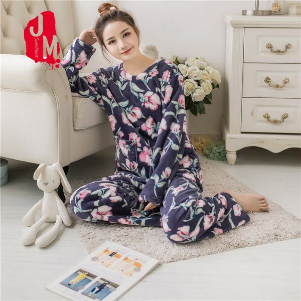 sleepwear set women long sleeve pijamas women set coral fleece pyjamas flannel winterpajama flannel l xl xxl, Black;red
sleepwear set women long sleeve pijamas women set coral fleece pyjamas flannel winterpajama flannel l xl xxl, Black;red