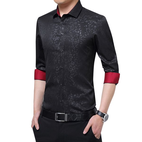 legible men fashion casual long sleeved geometric shirt slim fit male social business dress shirt brand men clothing 4xl 5xl, White;black
legible men fashion casual long sleeved geometric shirt slim fit male social business dress shirt brand men clothing 4xl 5xl, White;black