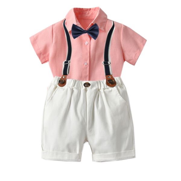 summer kids shirt+suspender+pants boy 3pcs set fashion gentry flower boy suits childen boy clothes, White
summer kids shirt+suspender+pants boy 3pcs set fashion gentry flower boy suits childen boy clothes, White