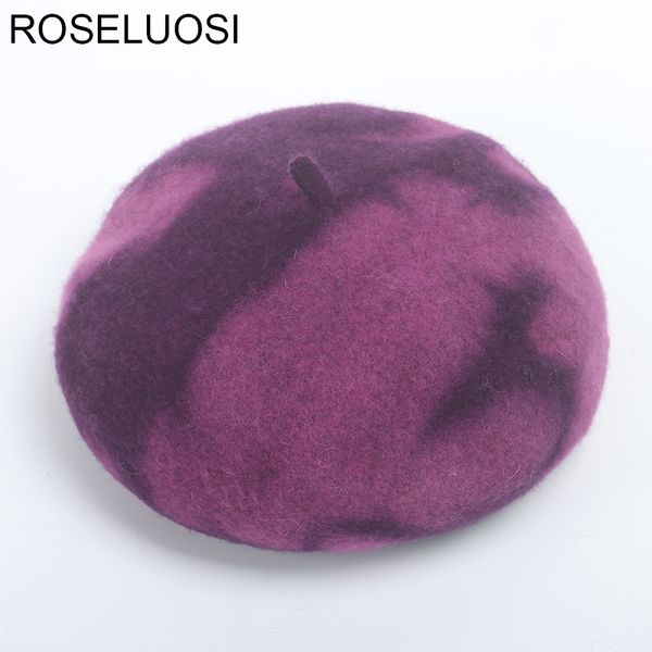 roseluosi autumn winter wool berets hats for women vintage color mix warm woolen winter hat boina chapeau femme, Blue;gray
roseluosi autumn winter wool berets hats for women vintage color mix warm woolen winter hat boina chapeau femme, Blue;gray