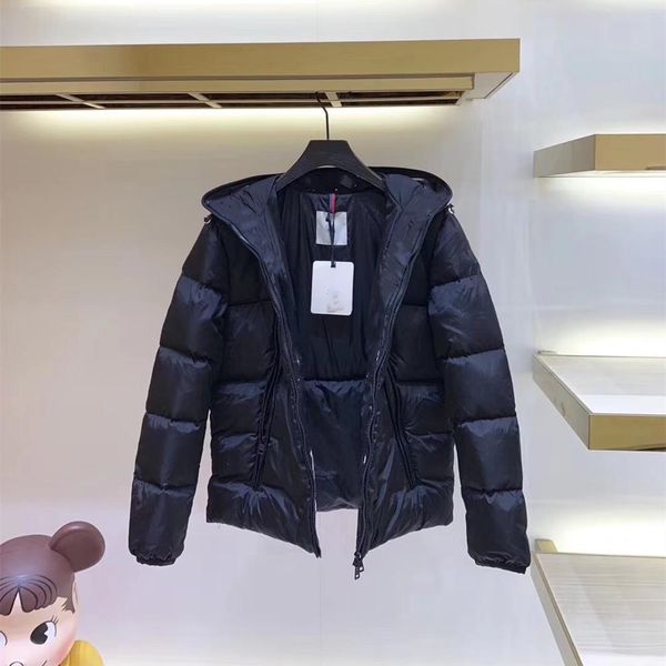 2019 men winter down jacket official synchronization 90% white duck down warm winter the man coat, Black
2019 men winter down jacket official synchronization 90% white duck down warm winter the man coat, Black