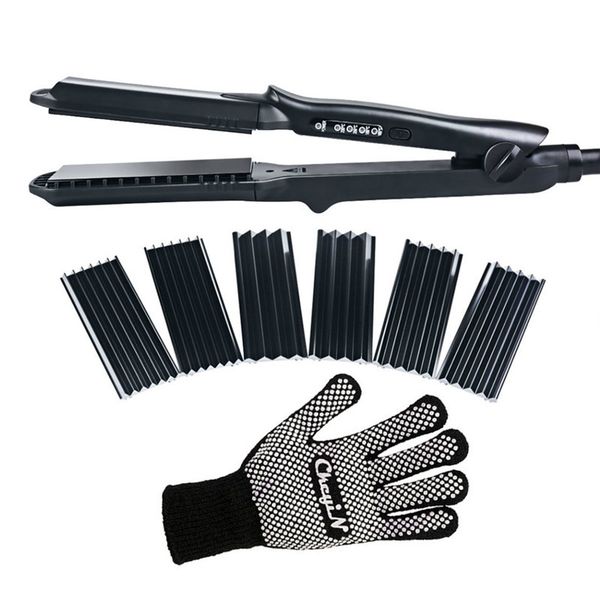 4 in 1 professional fast hair straightener corn wave plate electric hair curler crimper large curly waver corrugated flat iron
4 in 1 professional fast hair straightener corn wave plate electric hair curler crimper large curly waver corrugated flat iron