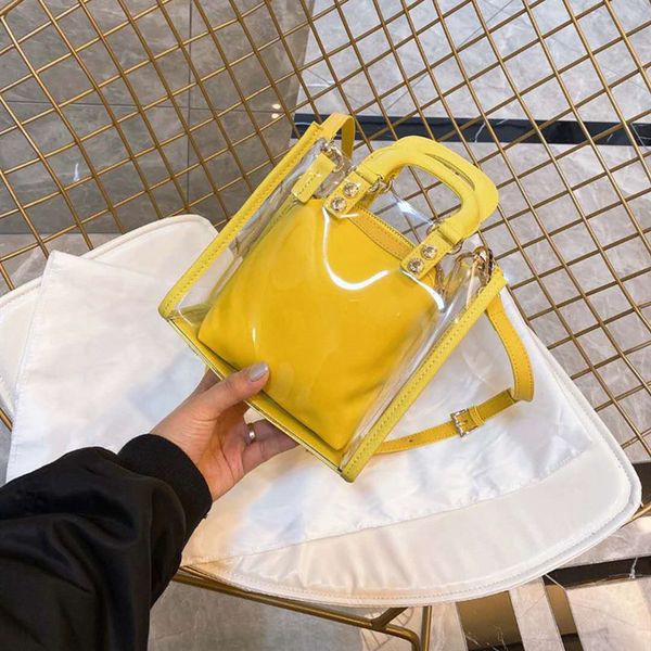 fashion women's luxury jelly bag two piece pvc transparent handbag and leather shoulder bag luxury handbag brand shoulder bag
fashion women's luxury jelly bag two piece pvc transparent handbag and leather shoulder bag luxury handbag brand shoulder bag
