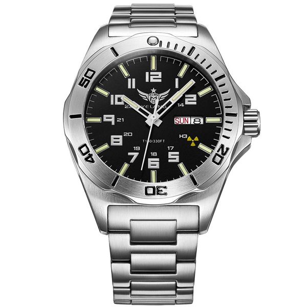yelang v1019 mens steel waterproof 100m tritium luminous dual calendar business automatic mechanical wrist watch t200324, Slivery;brown
yelang v1019 mens steel waterproof 100m tritium luminous dual calendar business automatic mechanical wrist watch t200324, Slivery;brown