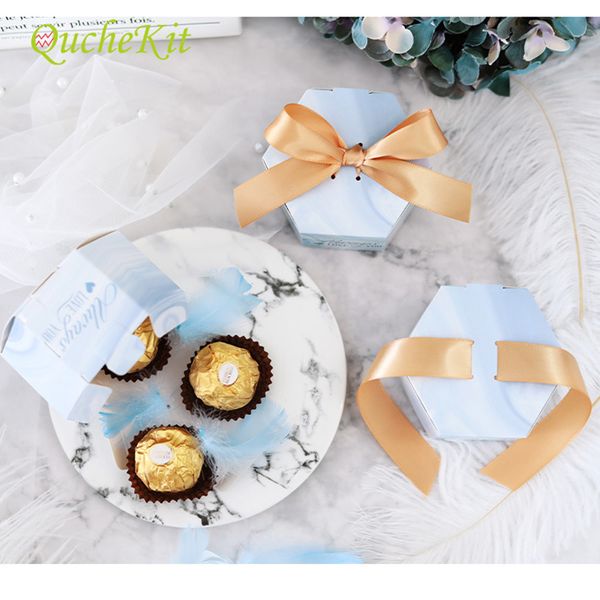 50pcs hexagon gift box wedding favors candy bags for guests wedding decoration baby shower party supplies
50pcs hexagon gift box wedding favors candy bags for guests wedding decoration baby shower party supplies