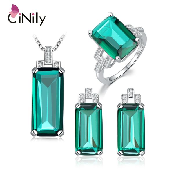 cinily 925 sterling silver created red ruby emerald sapphire for women jewelry pendant earrings ring sz 6-9 jewelry set st001-03, Black
cinily 925 sterling silver created red ruby emerald sapphire for women jewelry pendant earrings ring sz 6-9 jewelry set st001-03, Black