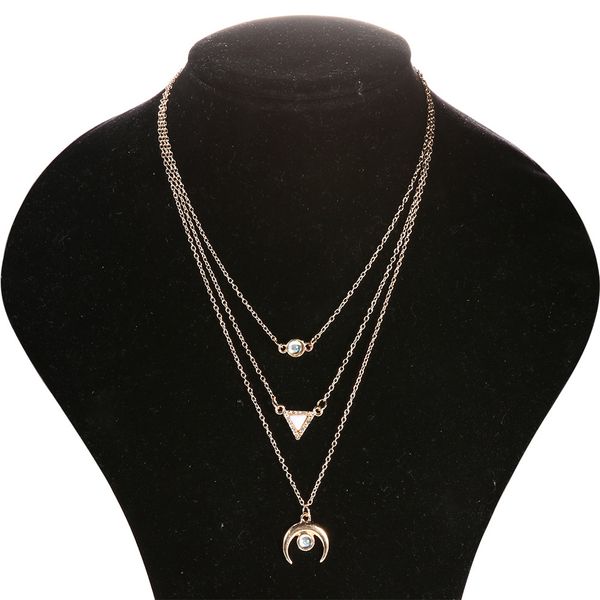 party retro себе очарование мода christmas moon аксессуары подвеска многослойные подарки сплава женщин ожерелье ювелирных изделий, Silver
party retro себе очарование мода christmas moon аксессуары подвеска многослойные подарки сплава женщин ожерелье ювелирных изделий, Silver