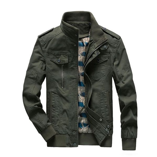 men pure cotton jacket shirt youth leisure men's wear slim fit coat multi-bag tooling jacket, Black;brown
men pure cotton jacket shirt youth leisure men's wear slim fit coat multi-bag tooling jacket, Black;brown