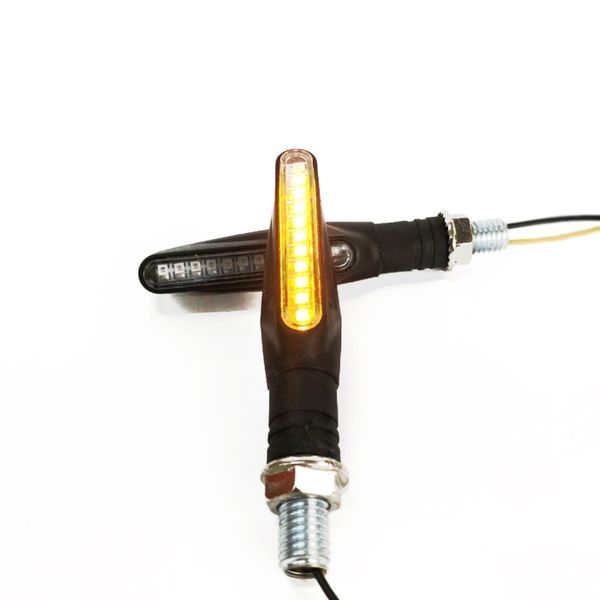 2pcs motorcycle turn signal light led flowing water amber blinkers flexible bendable indicator flashers lamp
2pcs motorcycle turn signal light led flowing water amber blinkers flexible bendable indicator flashers lamp