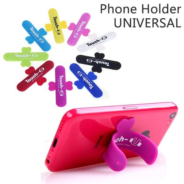 mini touch u one touch silicone stand finger rings universal portable phone holder car for smart phone
mini touch u one touch silicone stand finger rings universal portable phone holder car for smart phone