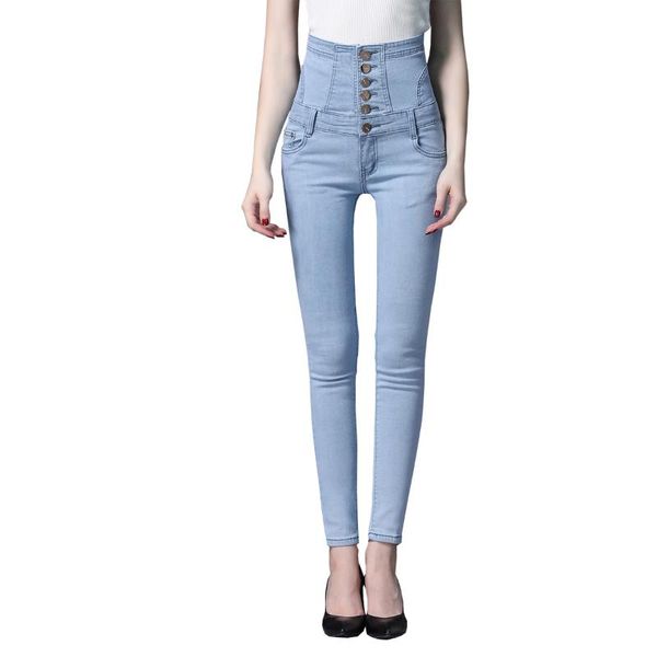 2019 jeans women slim high waist lace-up decorated skinny jeans woman plus size 3xl mujer 4xl 5xl women denim pencil pants, Blue
2019 jeans women slim high waist lace-up decorated skinny jeans woman plus size 3xl mujer 4xl 5xl women denim pencil pants, Blue