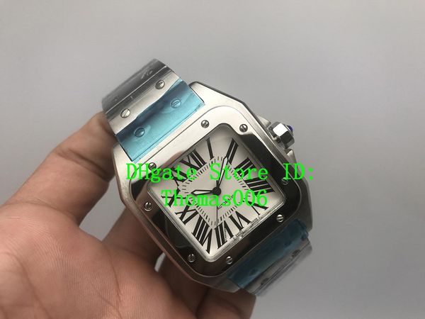 wholesale men 100 xl stainless steel watch 2813 automatic movement mechanical silver case men's sports original clasp wristwatches 39mm, Slivery;brown
wholesale men 100 xl stainless steel watch 2813 automatic movement mechanical silver case men's sports original clasp wristwatches 39mm, Slivery;brown