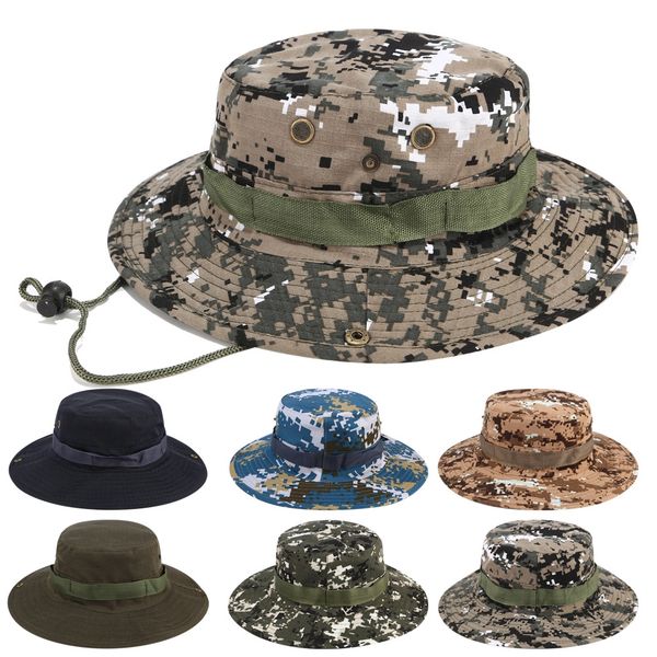 18styles military boonie hat camouflage wide brim hats cowboy sun hat fishing army bucket cap outdoor tactical caps gga3176-1, Yellow
18styles military boonie hat camouflage wide brim hats cowboy sun hat fishing army bucket cap outdoor tactical caps gga3176-1, Yellow