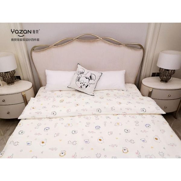 bedding sets yazan the set with 100% cotton pure and fresh pattern simplicity bed sheet quilt cover pillowcase4pcs
bedding sets yazan the set with 100% cotton pure and fresh pattern simplicity bed sheet quilt cover pillowcase4pcs