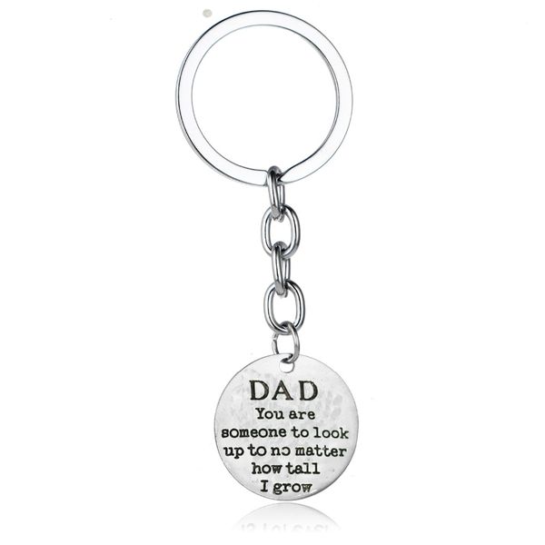 dad you are someone to look up to no matter how tall i grow key chain family father key ring birthday gift keyring daddy hot, Silver
dad you are someone to look up to no matter how tall i grow key chain family father key ring birthday gift keyring daddy hot, Silver