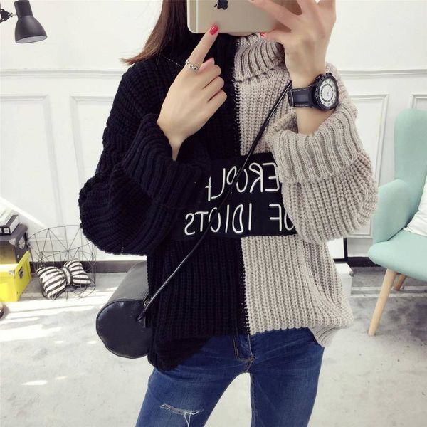 pullover femme 2019 autumn winter twist soft women sweaters and pullovers lantern sleeve short sweater loose jumper sweaters, White;black
pullover femme 2019 autumn winter twist soft women sweaters and pullovers lantern sleeve short sweater loose jumper sweaters, White;black
