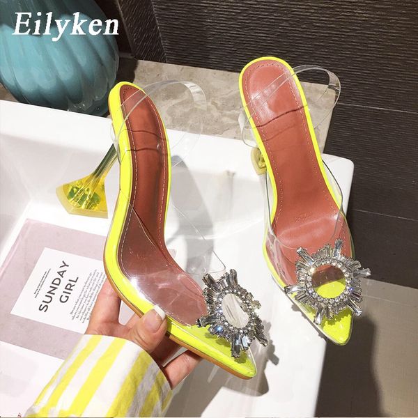 eilyken yellow pvc transparent women pumps crystal pointy toe high heels shoes woman perspex spike heel back strap pumps sandals t200525, Black
eilyken yellow pvc transparent women pumps crystal pointy toe high heels shoes woman perspex spike heel back strap pumps sandals t200525, Black