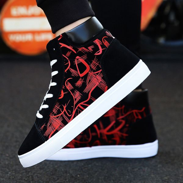 2020 spring and autumn men boots comfortable quality high shoes men new casual shoes botas breathable masculinas, Black
2020 spring and autumn men boots comfortable quality high shoes men new casual shoes botas breathable masculinas, Black
