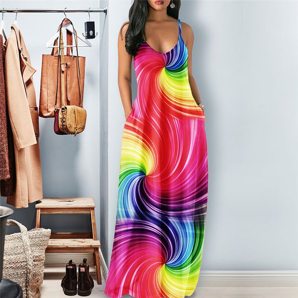 colorful gradient sling long bodycon dress rainbow striped stars women maxi dress ladies long slim dresses beach party dress clothing c62707, White
colorful gradient sling long bodycon dress rainbow striped stars women maxi dress ladies long slim dresses beach party dress clothing c62707, White