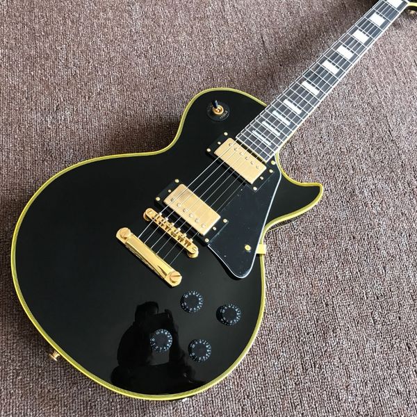 standard custom 6 stings electric guitar.rosewood fingerboard.black color guitaar.support customization. guitarra
standard custom 6 stings electric guitar.rosewood fingerboard.black color guitaar.support customization. guitarra