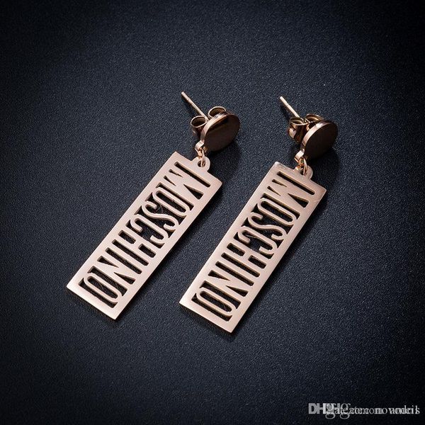 italy moschlno brand designer earrings for women des boucles d'oreilles de designer jewelry for ladies designer ohrringe, Golden
italy moschlno brand designer earrings for women des boucles d'oreilles de designer jewelry for ladies designer ohrringe, Golden